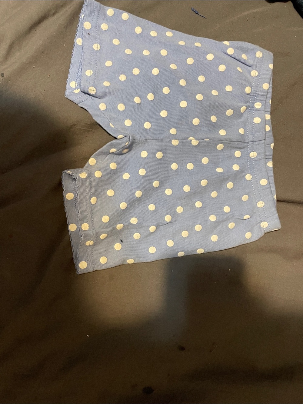 Carter's Light Blue Polka Dot Girls' Shorts
